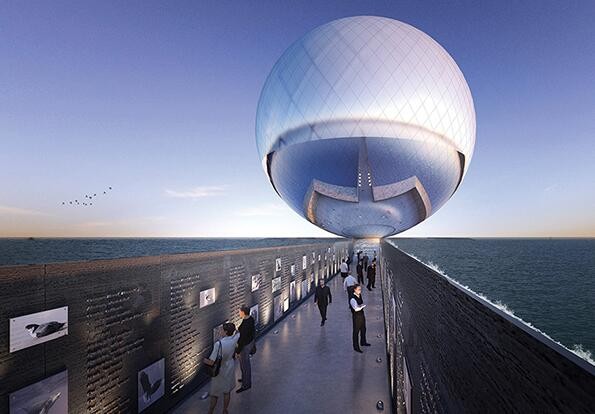 【圖賞】巨大的太陽(yáng)能海水淡化圓球