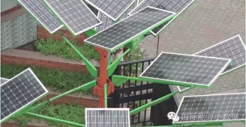 “光伏樹(shù)”：一棵“樹(shù)”可抵400平方米地面電站發(fā)電量